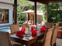 Villa Lakshmi Kawi, Dining Area